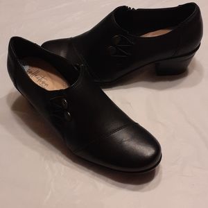 Clarks slip on shoes